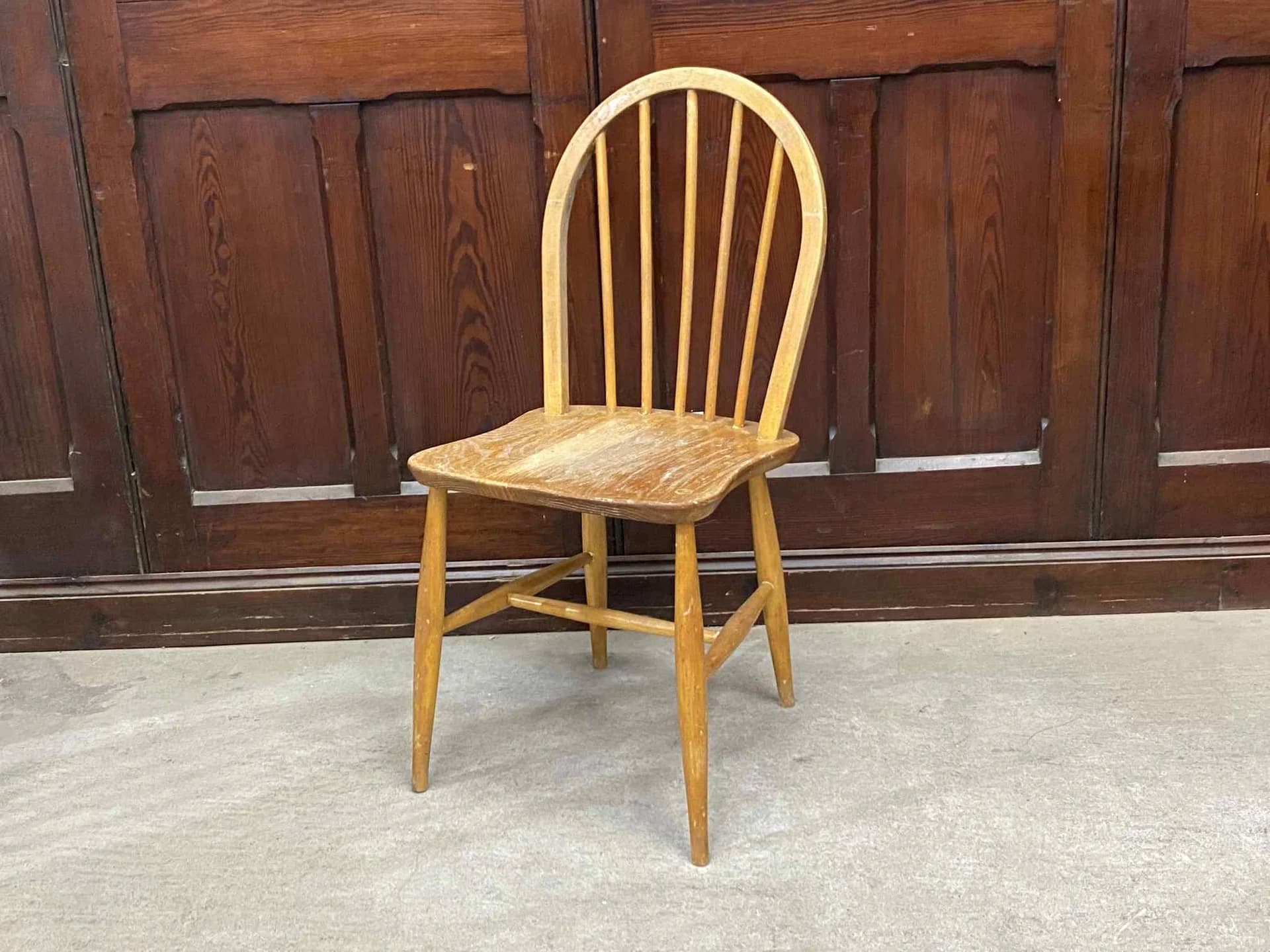 フープバックチェア|ブナ・エルム材・1960年代 ハイバック ERCOL(アーコール)